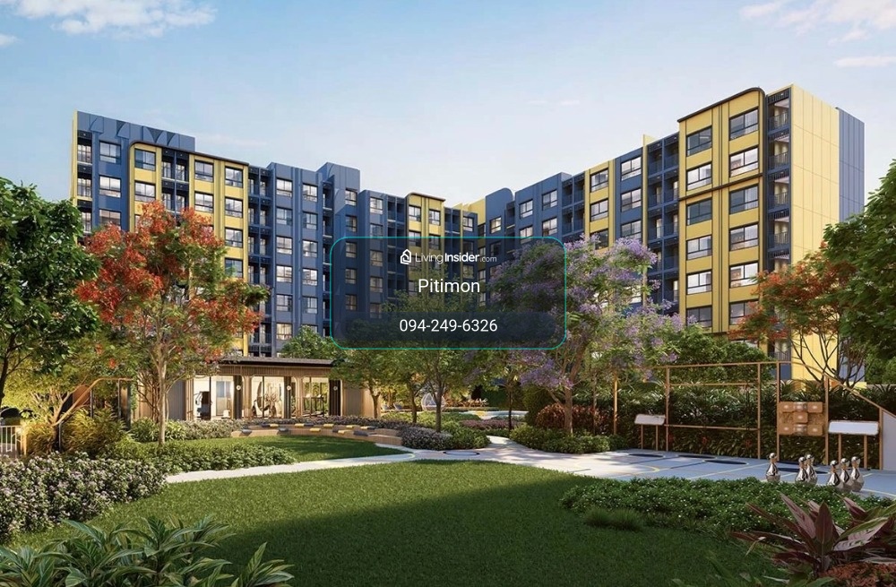 Selling down payment, price lower than market price, D Condo Shine Rangsit from Sansiri, near Thammasat University, Rangsit Center – รูปที่ 4