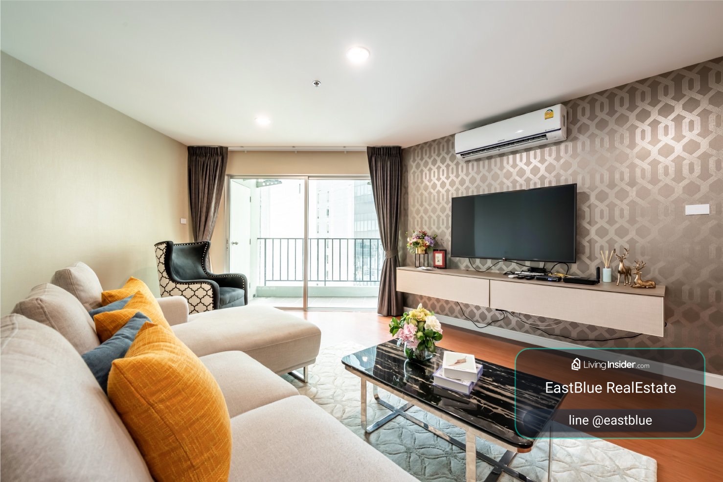 For Rent: Belle Grand Rama 9 3 Bed 108 sqm near MRT Rama 9 85,000 THB/month – รูปที่ 3