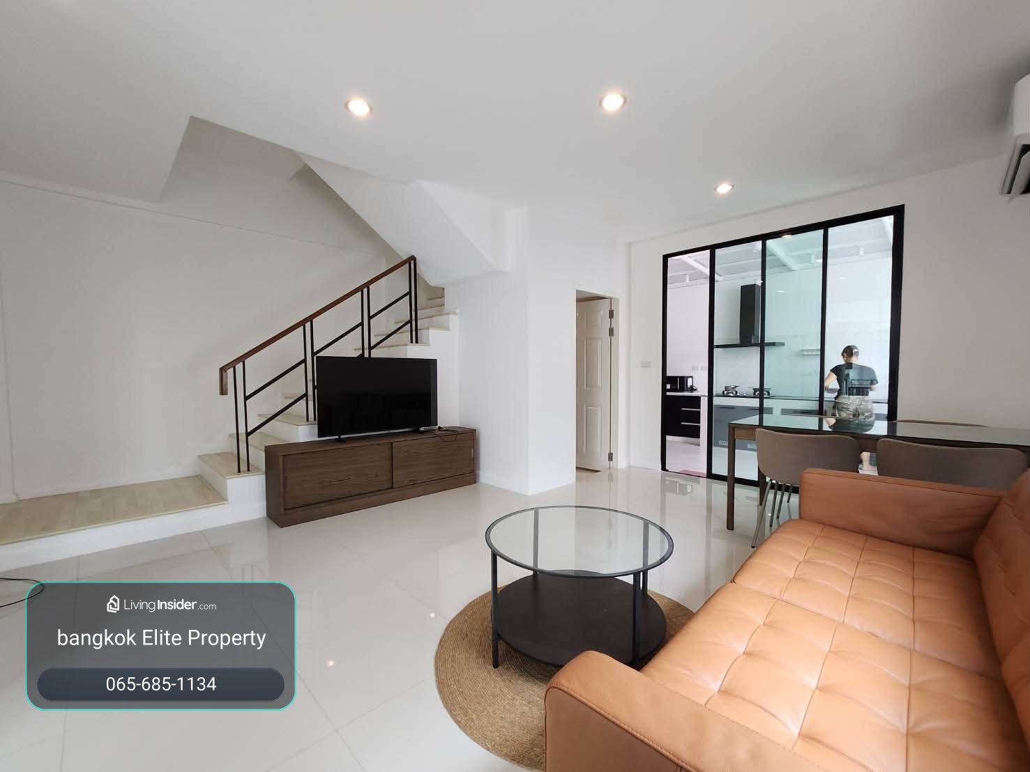 Townhome for rent, Ariya Mandarin Sukhumvit 77, only 3 minutes to MRT Srinakarin – รูปที่ 2