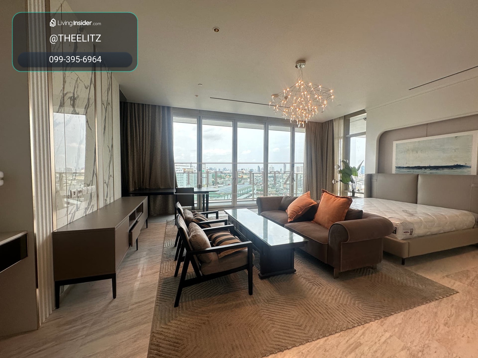 ✨Thailand’s No.1 Ultra-Luxury Riverside Landmark | Elite Waterfront Residence for Rent✨ – รูปที่ 3