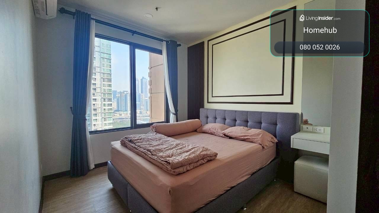 ให้ เช่า Villa Asoke 1ห้องนอน 1ห้องน้ำ ห้องใหญ่ วิลล่า อโศก (ราคาดีสุด) – รูปที่ 4