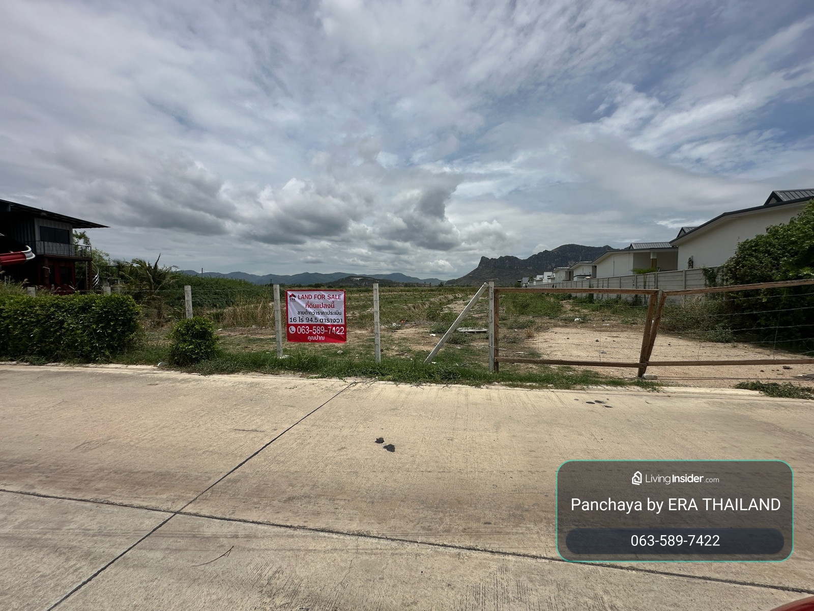 Land for sale, mountain view, near Cha-am beach, area 16-1-84 rai, Phetkasem Road, Cha-am Subdistrict, Cha-am District, Phetchaburi Province – รูปที่ 3