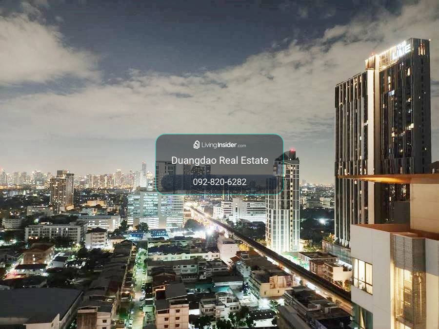 The Room Sukhumvit62 ติด BTSปุณณวิถี ห้องมุม ชั้น22 วิว270องศา เห็นสระว่ายน้ำ – รูปที่ 2
