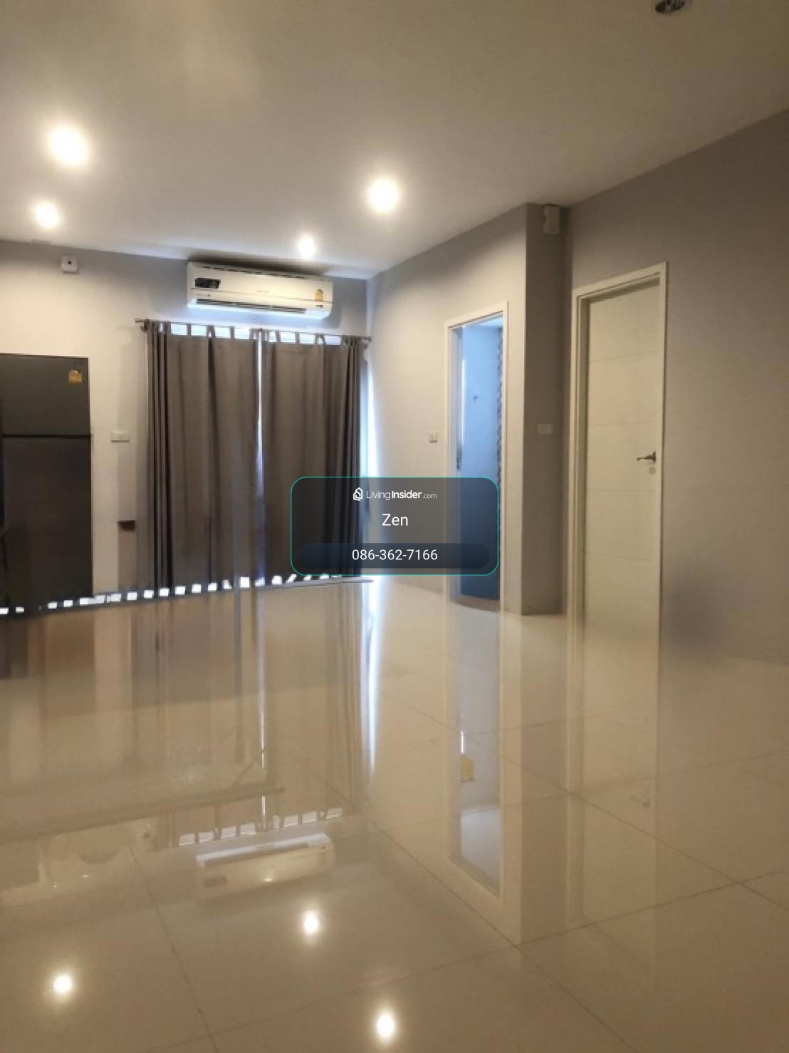 Townhouse for rent, Cher Watcharapol, near Or-Ngern Market, only 4 minutes away. – รูปที่ 2