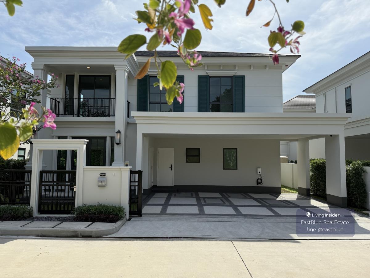 บ้านเดี่ยว 4 ห้องนอน สไตล์โมเดิร์นใหญ่ใจกลางบางนา เช่าหรือซื้อได้ เลือกความครบครันที่ Setthasiri Bangna KM.10 Loading...