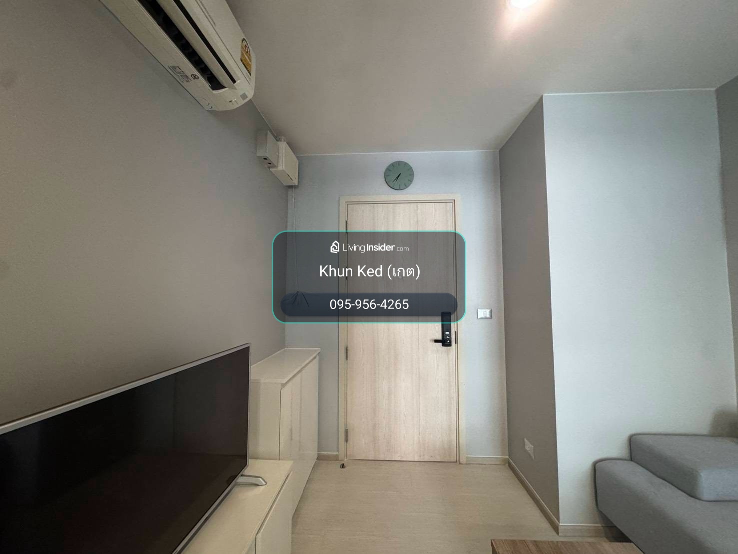 🟢 (FOR RENT) RHYTHM Sukhumvit 42  ห้องเพิ่งรีโนเวทใหม่ 1 นอน 27 ตร.ม. ราคาดี 🔥 เฟอร์+เครื่องใช้ไฟฟ้าครบ ⎯ ใกล้ 🚆BTS  เอกมัย – รูปที่ 2