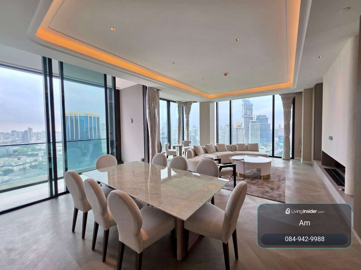 189 Wireless One Bangkok: 3bed 3bath + maid 226sqm. 950,000/mth. Am: 0656199198 – รูปที่ 3