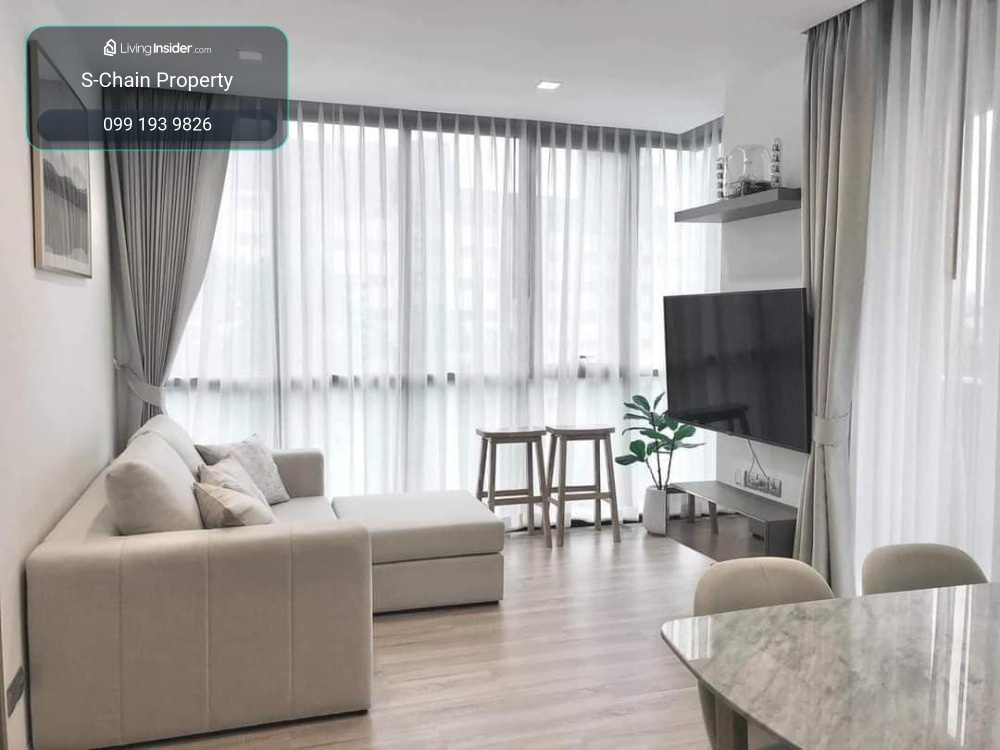 🌺🔔FOR RENT & GT; & GT; Kawa Hauus Onnut 77 & GT; & GT; 2 bedrooms, waterfront view, near Bangkok Prep, 5th floor, corner room #LV-MO1294 – รูปที่ 4
