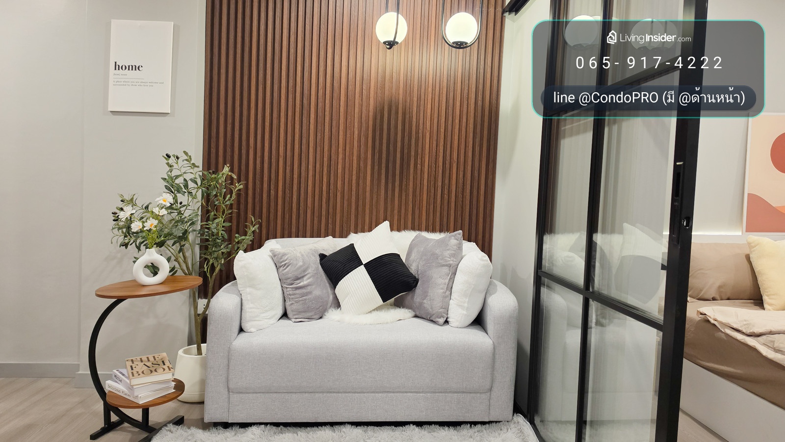 🎊Beautiful room as shown in the picture, Baan Phraya Phirom-Ratchada (pet-friendly condo)🐶😽 – รูปที่ 2