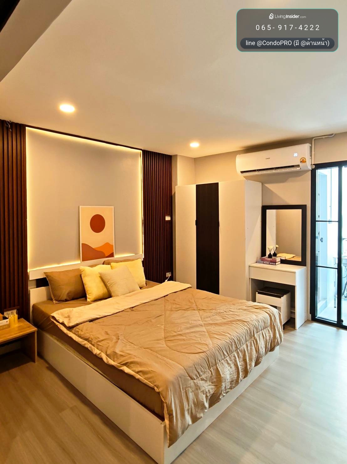 🎊Beautiful room as shown in the picture, Baan Phraya Phirom-Ratchada (pet-friendly condo)🐶😽 – รูปที่ 3