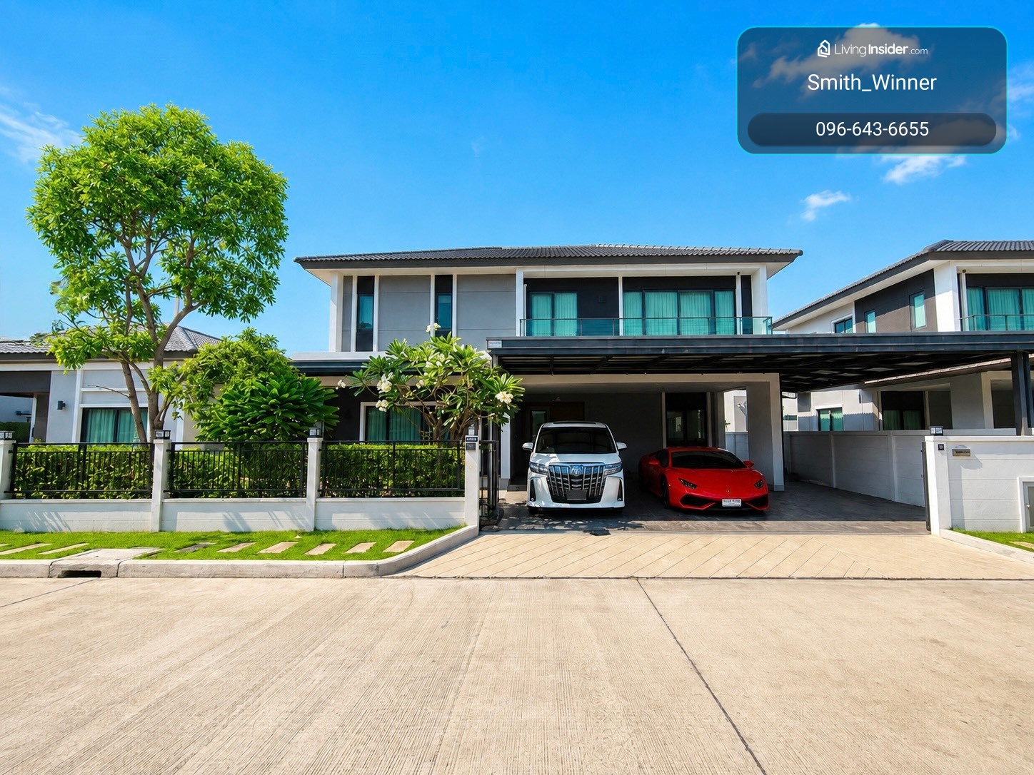 Luxurious detached house for rent, Centro Bangbon Luxury Home for Rent Project, area 138.9 sq. Wah, 389 sq.m., 4 bedrooms, 6 bathrooms, luxury houses, Rama 2 for rent. – รูปที่ 2