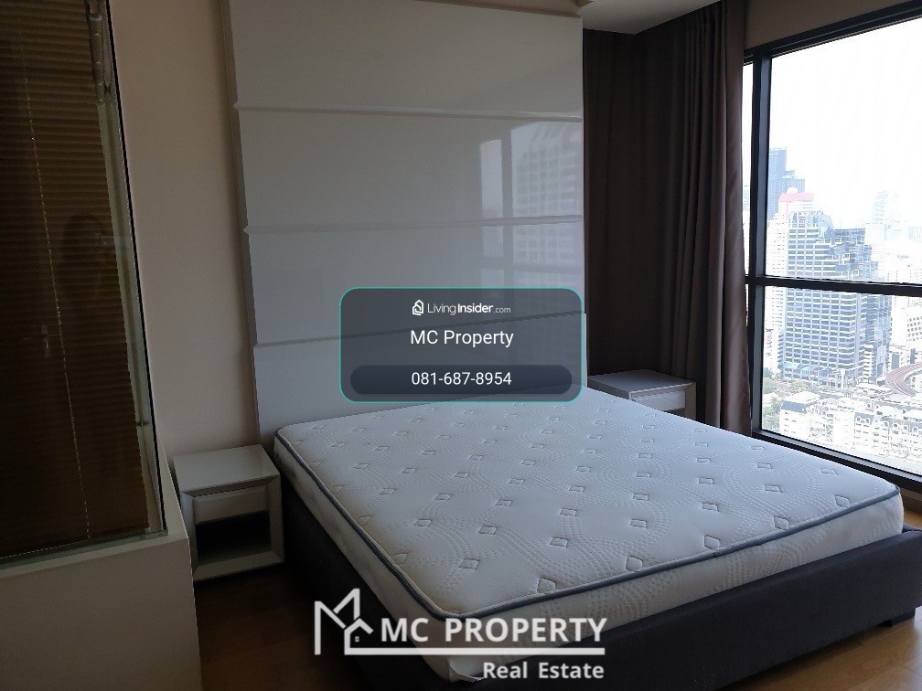 The Address Sathorn 2 bedroom 87sqm biggest size in the building 35fl++ for rent only 55,000 please contact 0816878954 – รูปที่ 3