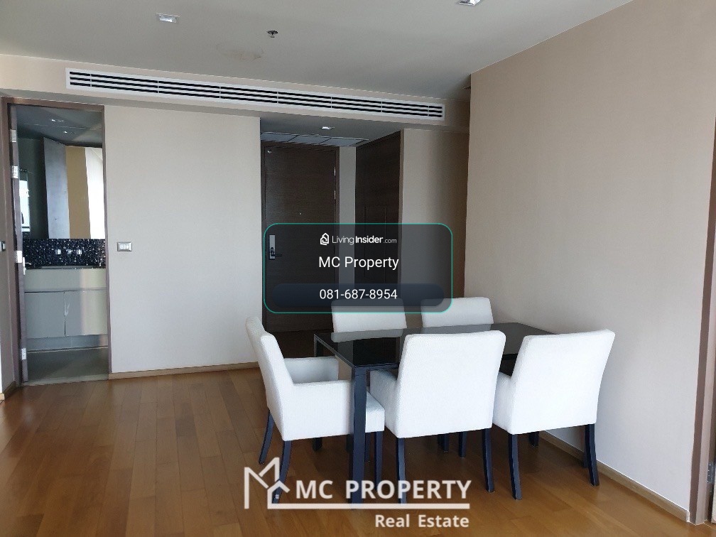 The Address Sathorn 2 bedroom 87sqm biggest size in the building 35fl++ for rent only 55,000 please contact 0816878954 – รูปที่ 2