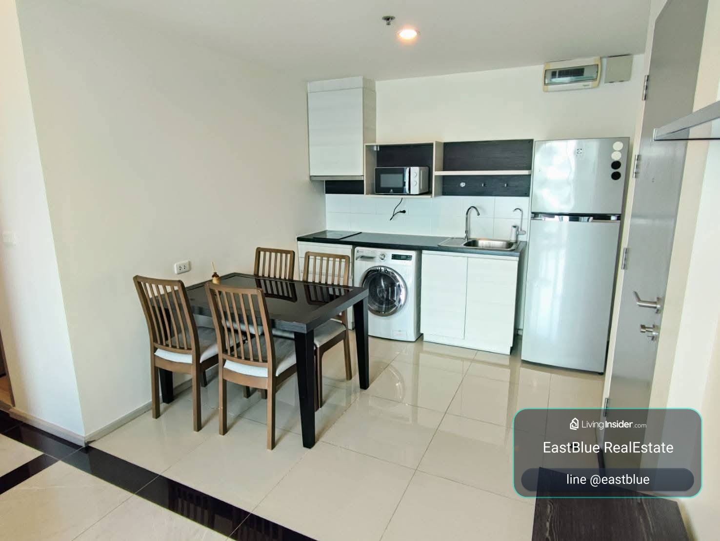 For Sale: Life Ratchadapisek 2 Bed 56.3 sqm near MRT Huai Kwang 5.3M THB – รูปที่ 4