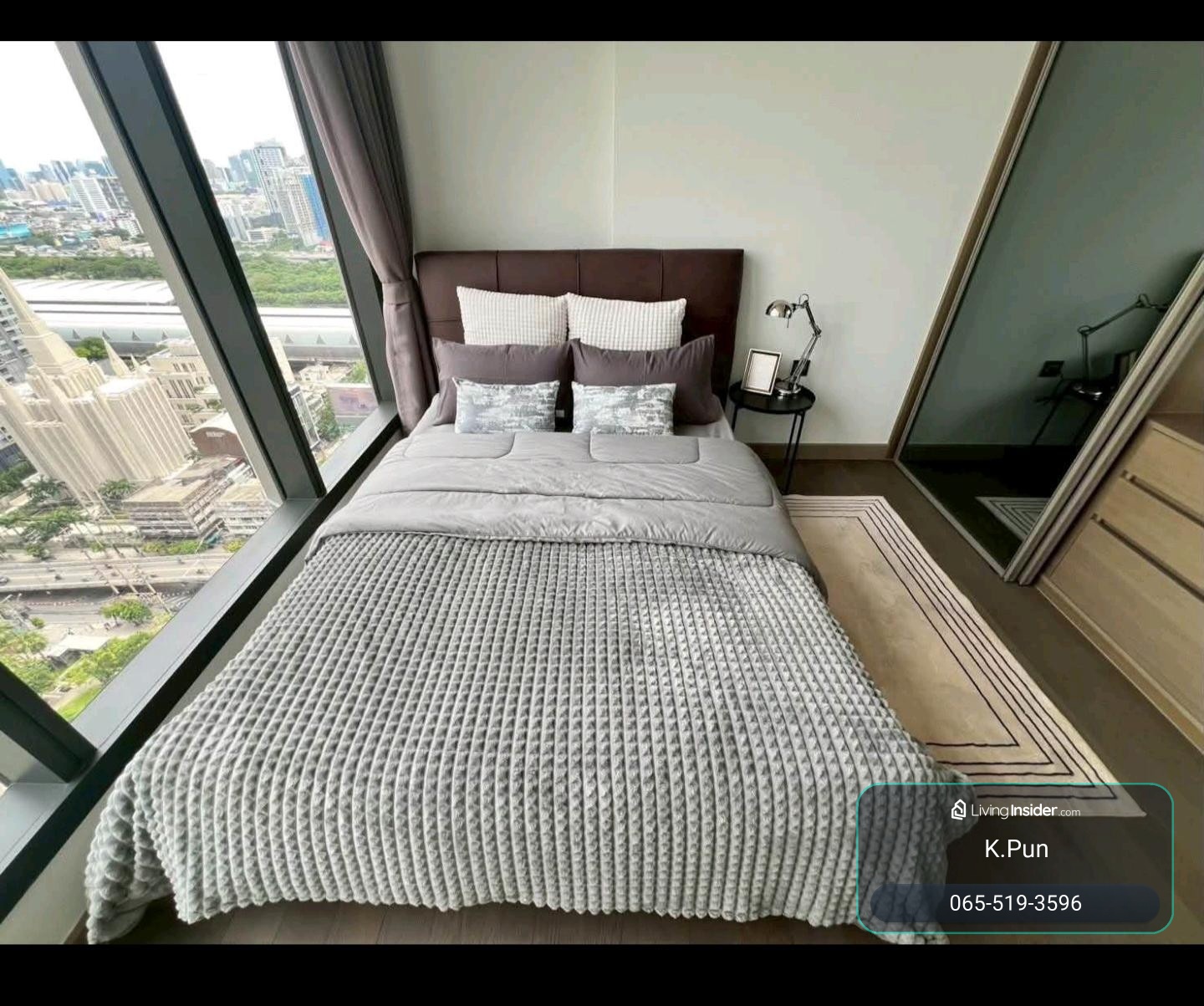 The ESSE at Singha Complex [for RENT] 🔥38,000baht🔥 Luxury Condo, new room, big size 49 sq.w., the best price in the building next to Phetchaburi and Airport Link Experience luxury By yourself 📱065-5193596, Line: 065-5193596 (Khun Pan) – รูปที่ 3