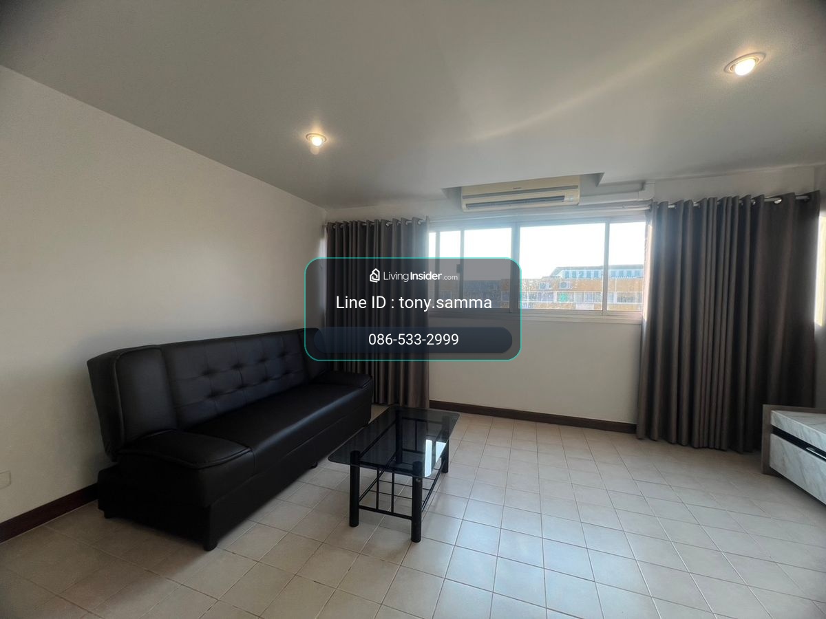 Popula Condo, Muang Thong C3, 16th floor, rent 4,300 baht (separate bedroom+view in+full furniture) – รูปที่ 4
