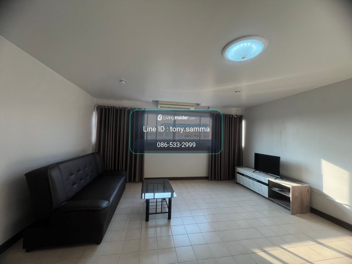 Popula Condo, Muang Thong C3, 16th floor, rent 4,300 baht (separate bedroom+view in+full furniture) – รูปที่ 3