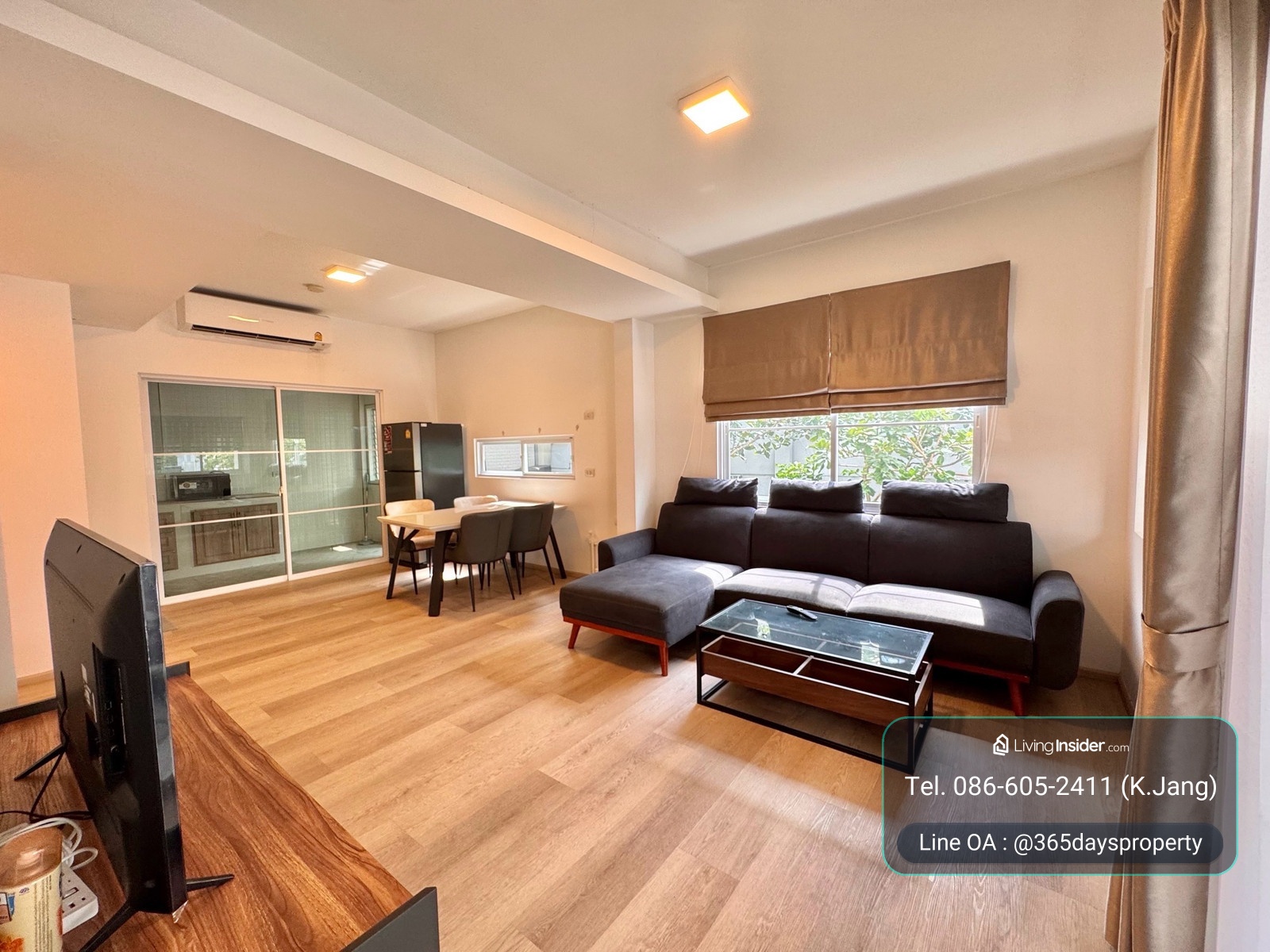 💥ForRent💥Indy Bangna-Ramkhamhang 2 🏡 Near Mega Bangna  ‼️Fully Furnished ‼️ Corner House ✨Ready to move in 🌟 – รูปที่ 3