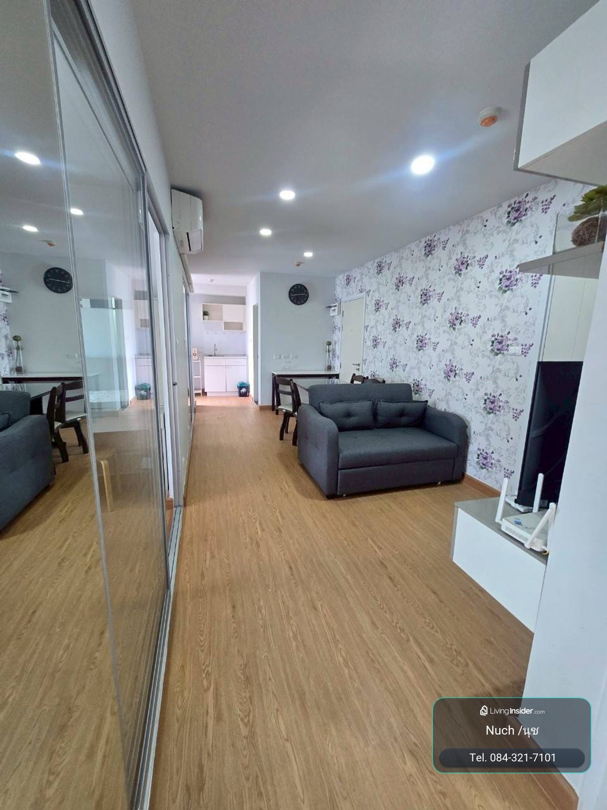 ใกล้รถไฟฟ้า BTS แบริ่ง 300 ม. 2ห้องนอน 2ห้องน้ำ 2ที่จอดรถ – รูปที่ 2