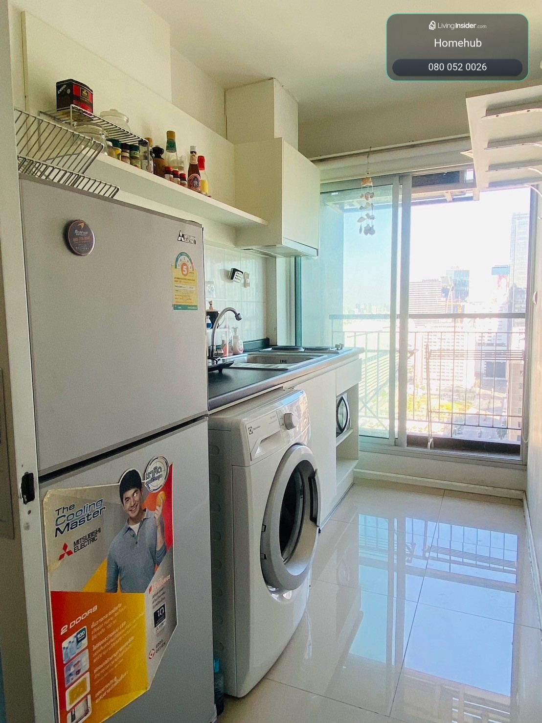 Aspire rama9 ปล่อยเช่า ด่วน 1ห้องนอน 1ห้องน้ำ (ราคาดีมาก Size ใหญ่) – รูปที่ 3
