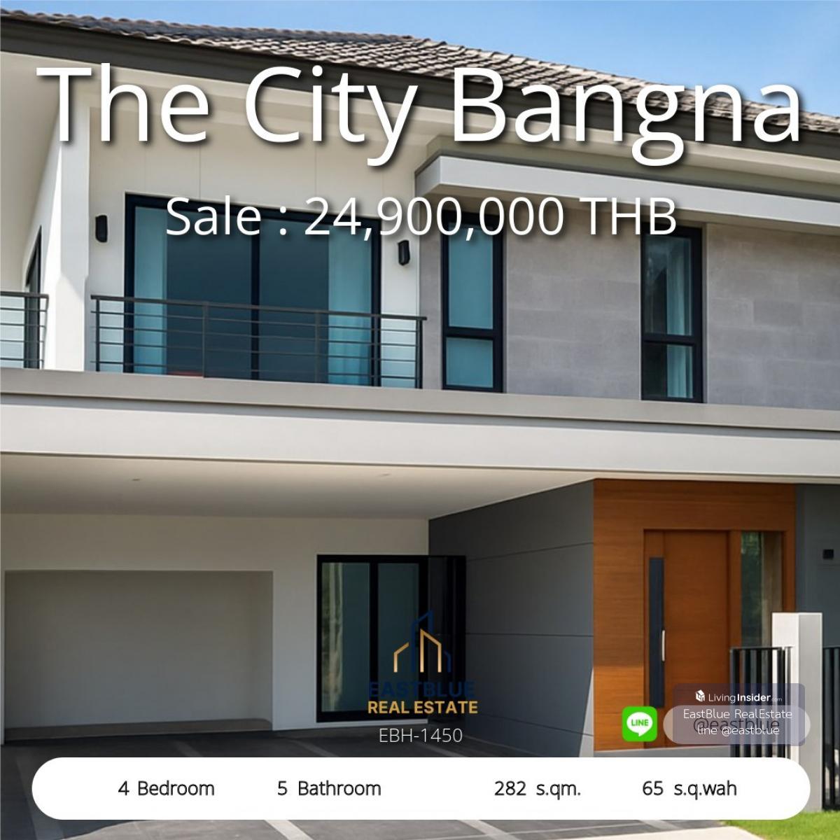 The City Bangna หรูหรา 4 นอน 5 น้ำ ให้เช่ารายเดือน 120,000 บาท ขาย 24,900,000 บาท Luxury Life at The City Bangna 4 Bed 5 Bath for Rent 120,000 THB/Month, Selling 24,900,000 THB Loading...