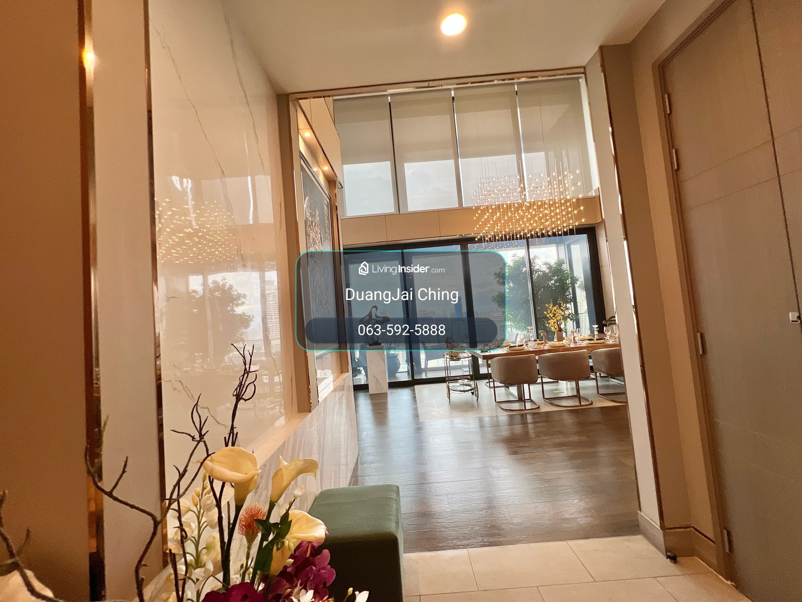 For Sale  : The Esse Singha Complex ( Penthouse)  4bed5bath 300sqm 145 MB – รูปที่ 3