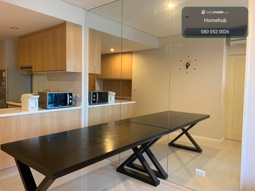 ขายด่วน Villa Asoke วิลล่า อโศก 1ห้องนอน ห้องใหญ่สวย (Free All) – รูปที่ 3