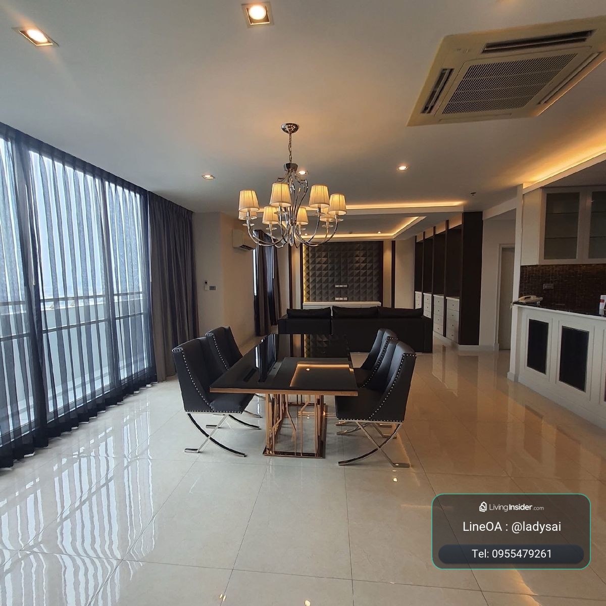 ปล่อยเช่า Penthouse Duplex สุดหรู The Four Wings Residence Srinakarin 🏙️🚝 Line OA : @ladysai  – รูปที่ 4