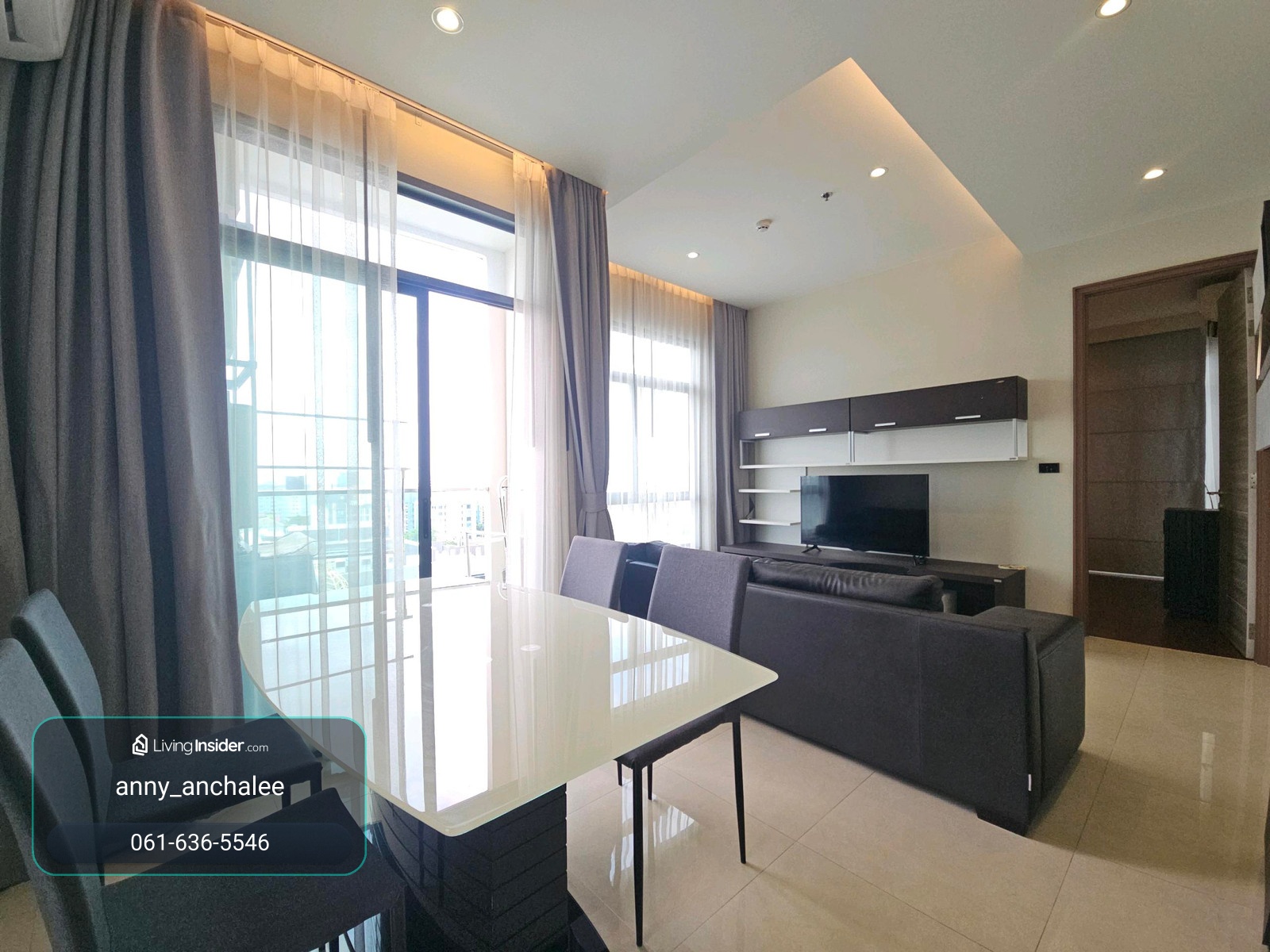 🌟 ห้องหัวมุมเป็นส่วนตัวสุดๆ ปล่อยเช่า 2 ห้องนอน 2 ห้องน้ำ พร้อมอยู่! 🌟 – รูปที่ 3