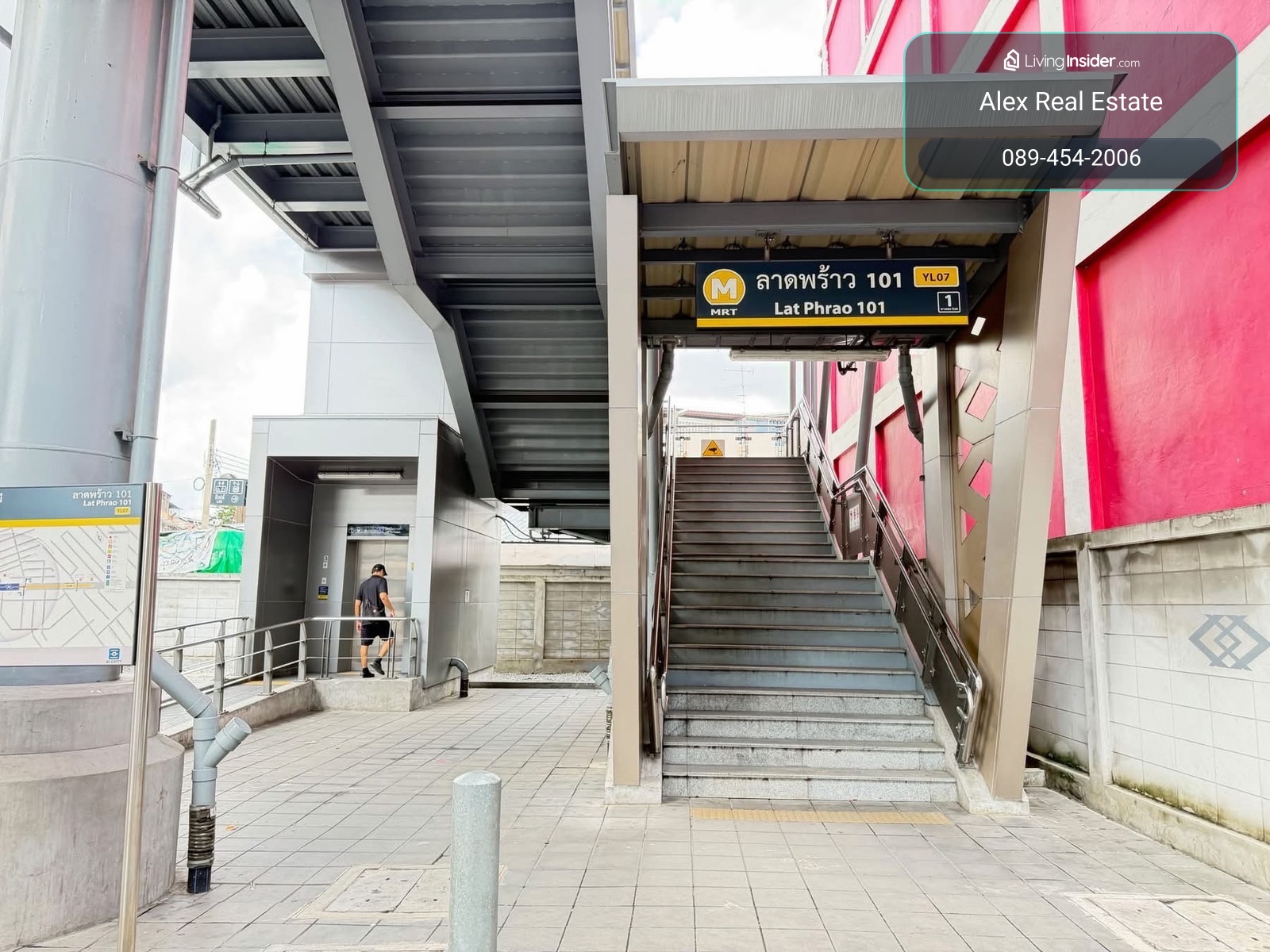 ทาวน์เฮ้าส์ 2 ชั้น ม.ทิพย์ ลาดพร้าว 101 (ซ.46) 3 นอน 2 น้ำ พร้อมอยู่ ใกล้ MRT สายสีเหลือง ผ่อนถูกกว่าเช่า!  – รูปที่ 2