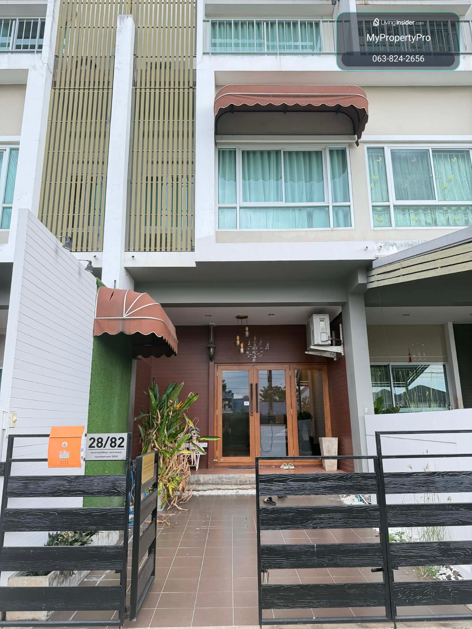ขายทาวน์โฮม 3 ชั้น นลิน อเวนิว รามคำแหง 138 ขนาดที่ดิน 17 ตร.วา พื้นที่ใช้สอย 164 ตร.ม. 3 ห้องนอน | 3 ห้องน้ำ – รูปที่ 4