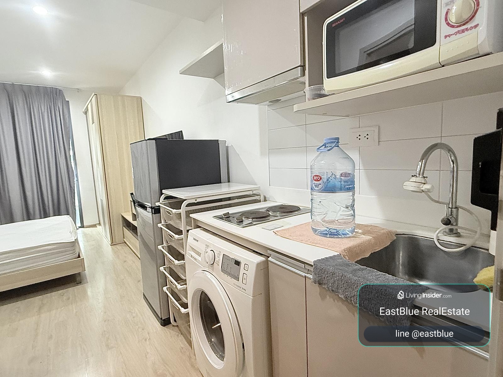 IDEO Q Chula-Samyan, Studio bed, 18000 per month – รูปที่ 4