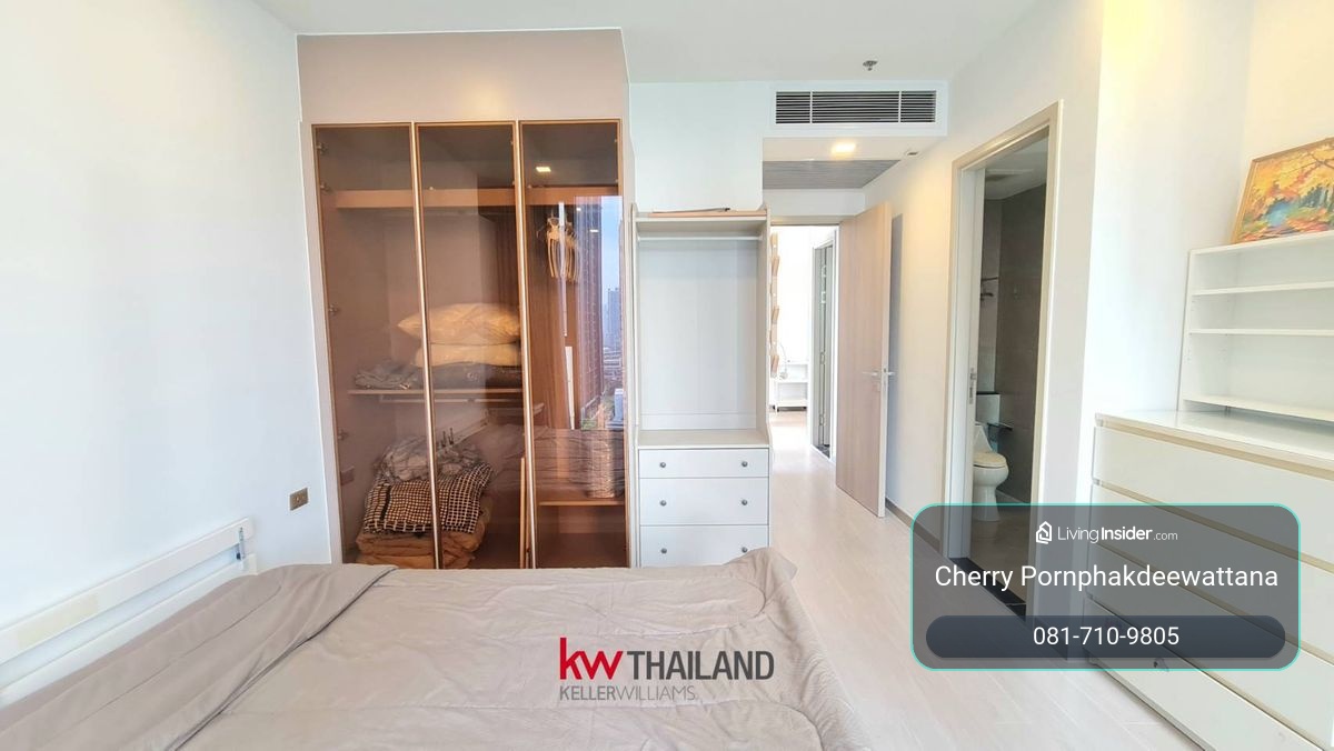 🔥🔥ให้เช่าด่วนคอนโด One9Five 2 Bed แต่งครบ ใกล้ MRT พระรามเก้า  – รูปที่ 4