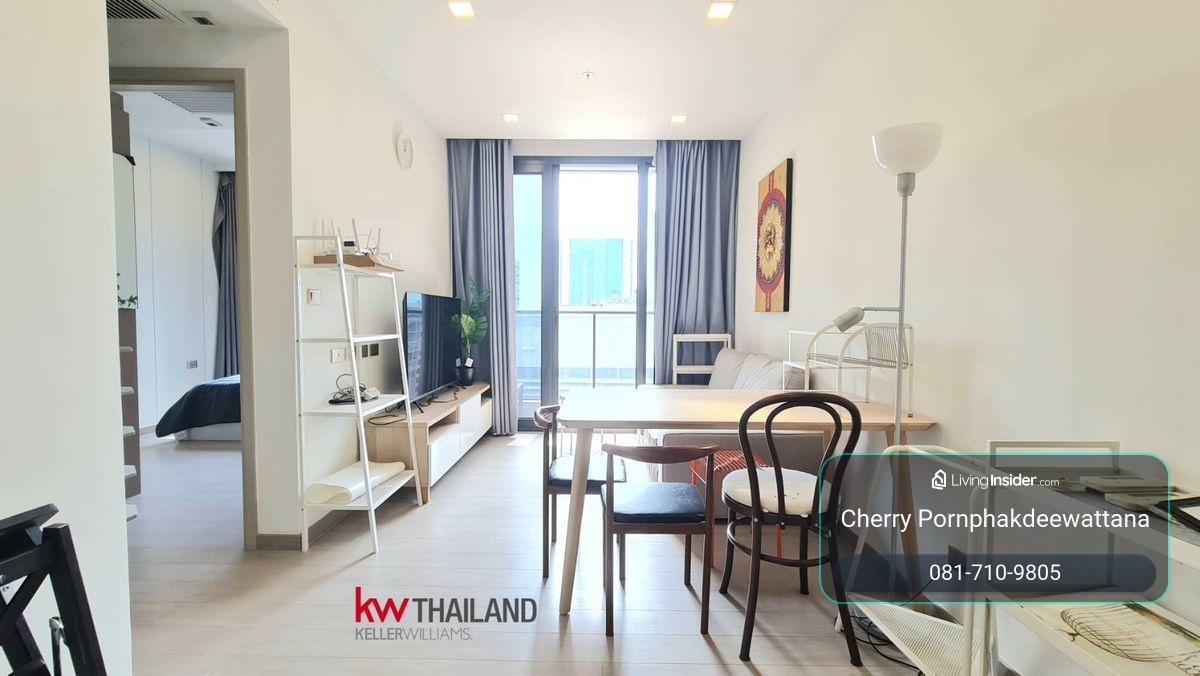🔥🔥ให้เช่าด่วนคอนโด One9Five 2 Bed แต่งครบ ใกล้ MRT พระรามเก้า  – รูปที่ 2