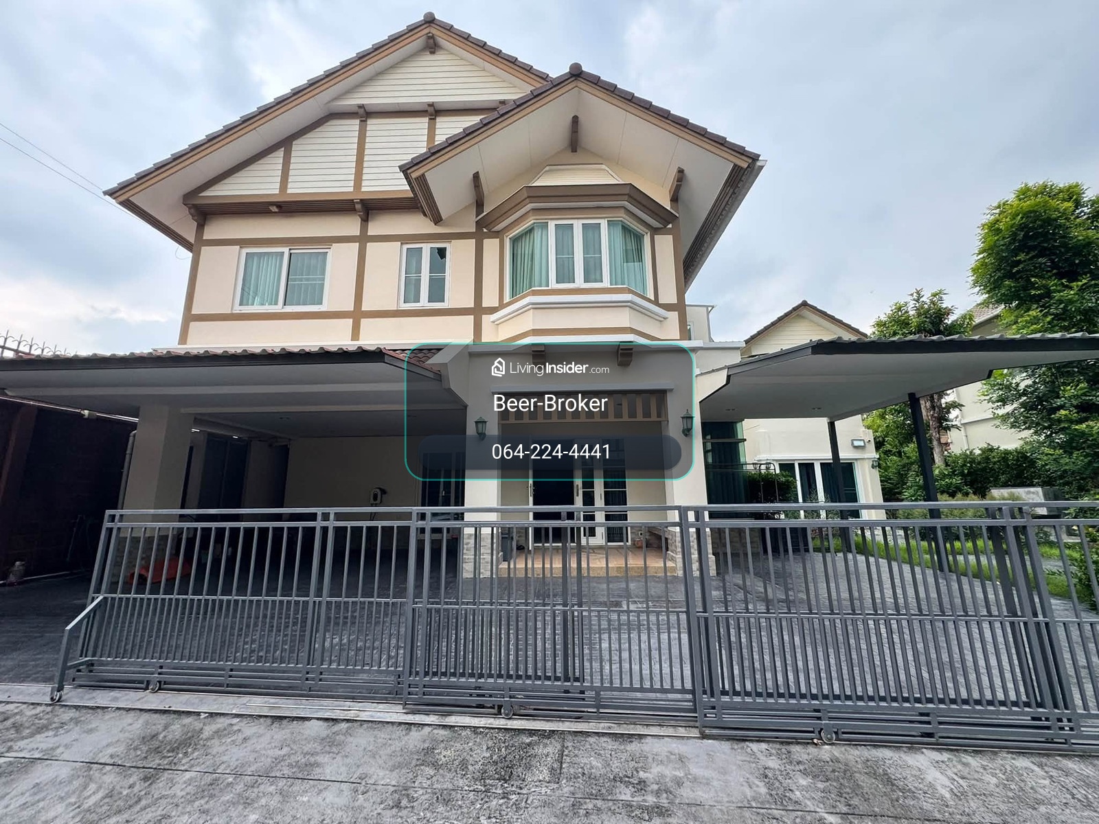 4-Bedroom Detached House with Luxury Furniture (as pictured) near SISB and DBS Schools, located on Chaiyapruek-Chaengwattana Road.  – รูปที่ 2