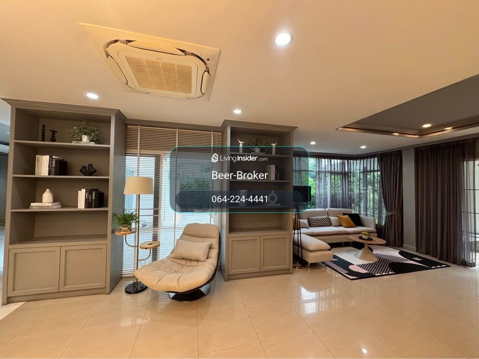 4-Bedroom Detached House with Luxury Furniture (as pictured) near SISB and DBS Schools, located on Chaiyapruek-Chaengwattana Road.  – รูปที่ 4