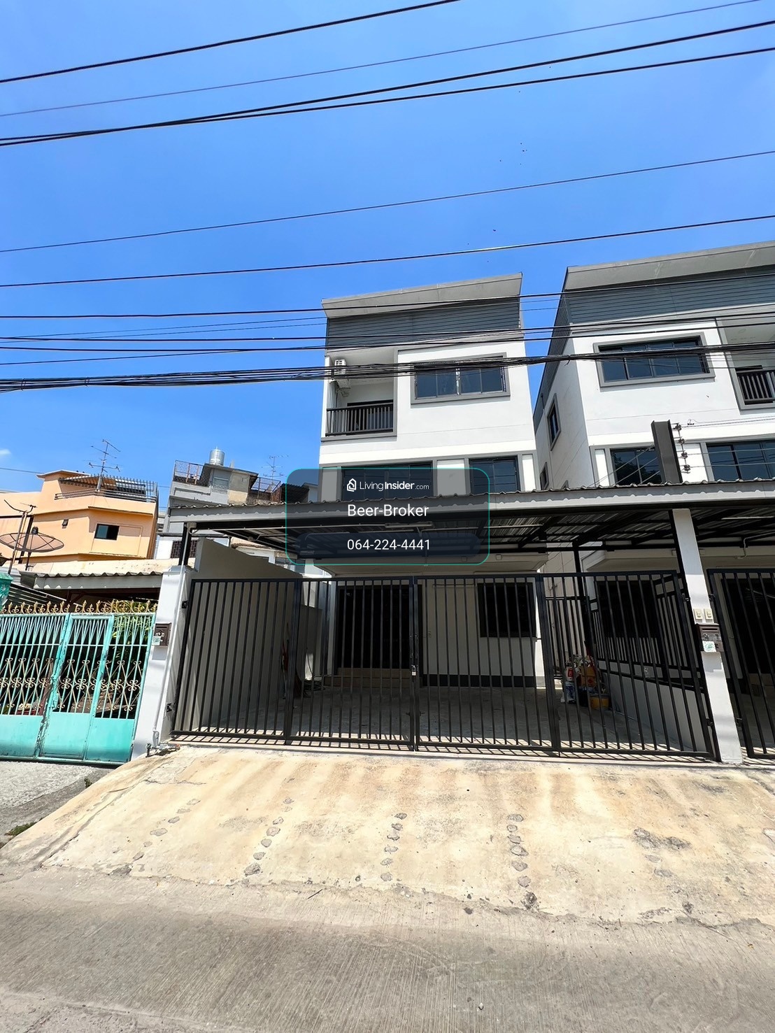 บ้านเดี่ยว 3ชั้น 3ห้องนอน แอร์ครบ ติดถนนใหญ่ จดรถสบาย เหมาะทำออฟฟิศ จดบริษัทได้  – รูปที่ 3