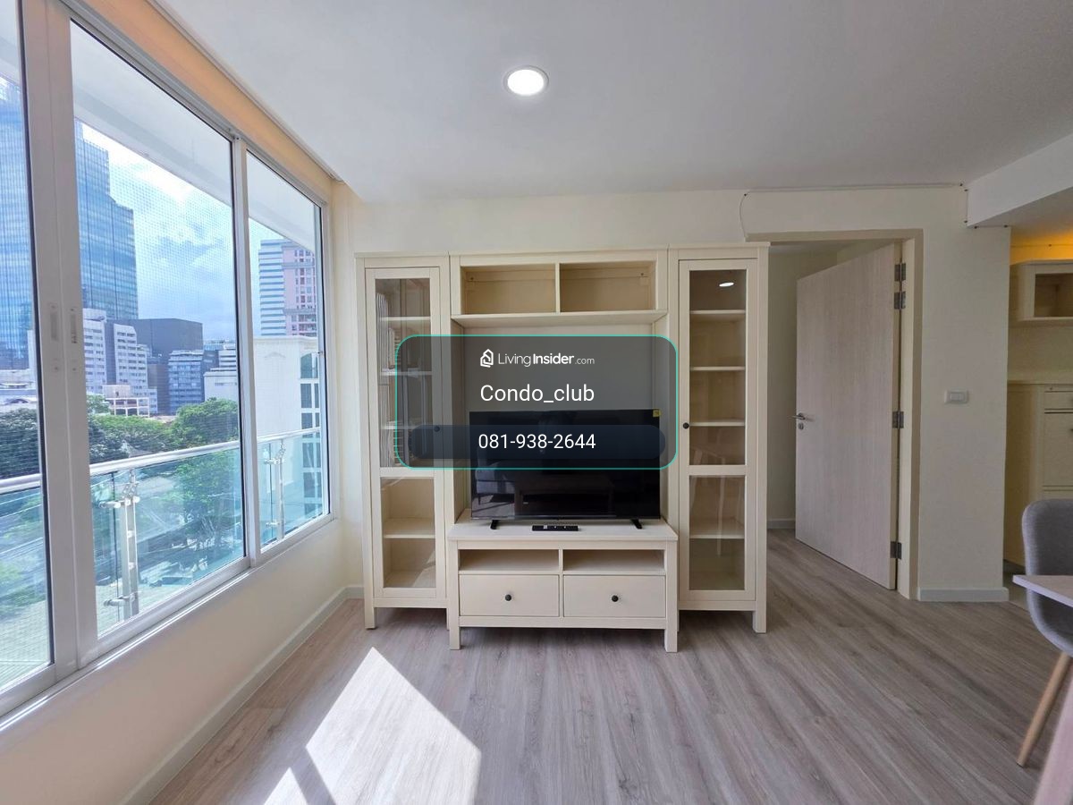 ขาย/เช่า 1นอน 44 ตร.ม. ห้องสวย วิวไม่ block BTS ศาลาแดง  – รูปที่ 3