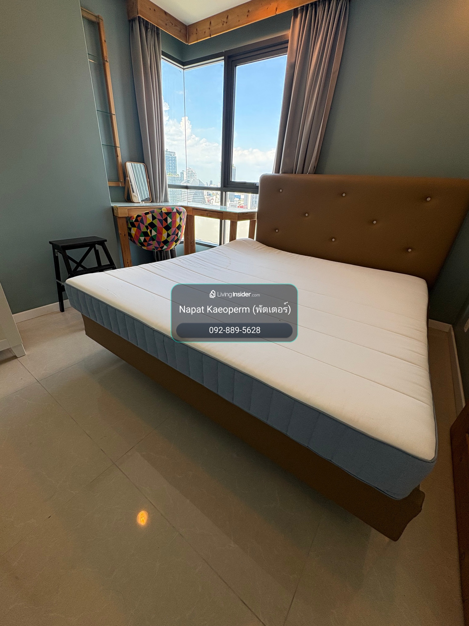🔥Ideo q ratchatewi ใกล้BTS ราชเทวี 50 sqm 2 b1b🔥28,000 บาท ราคาดีที่สุดในตลาด ห้องกว้าง พัตเตอร์ 0928895628 – รูปที่ 2