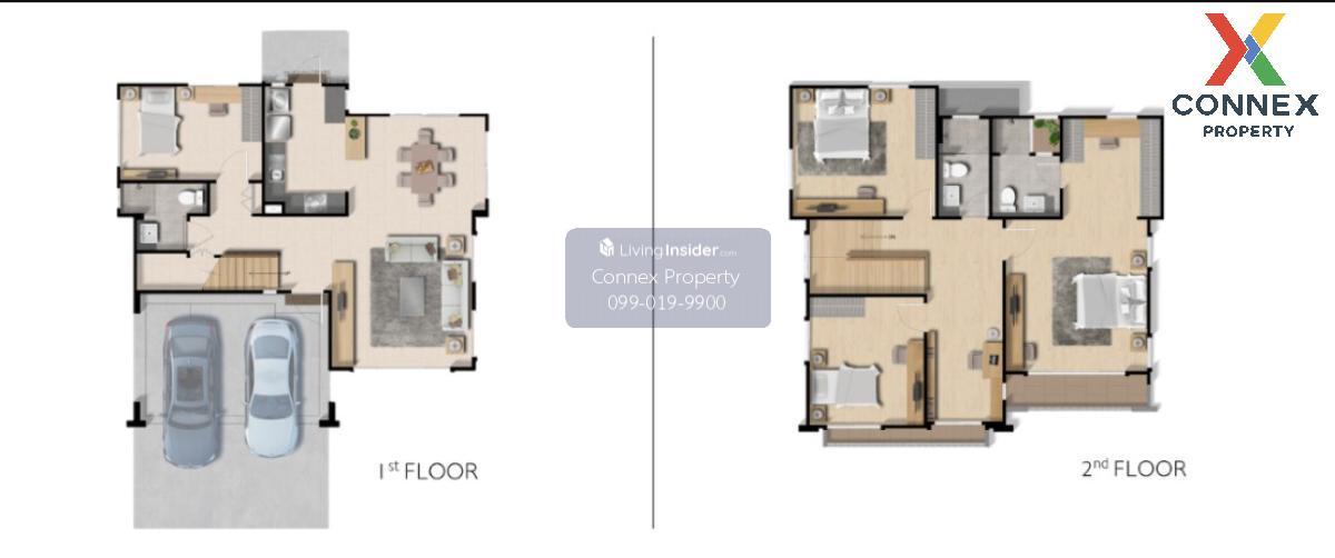 ขายบ้าน  เดอะ ปาล์ม กรุงเทพกรีฑา - วงแหวน สะพานสูง เขต สะพานสูง กรุงเทพ CX-122112 Loading...