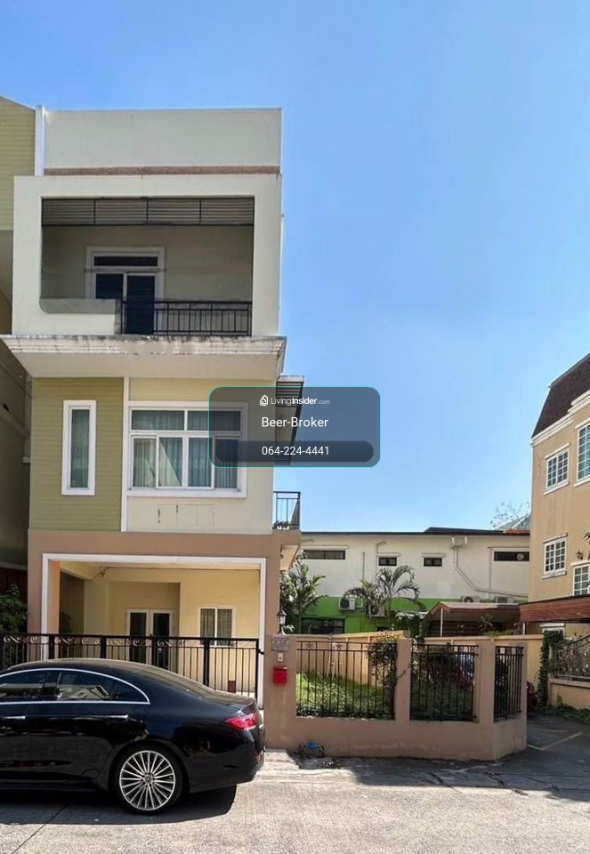 ทาวน์โฮม 3ชั้น เหมาะทำออฟฟิศ ปากซอยถนนโยธาธิการ ราชพฤกษ์-ท่าอิฐ – รูปที่ 3