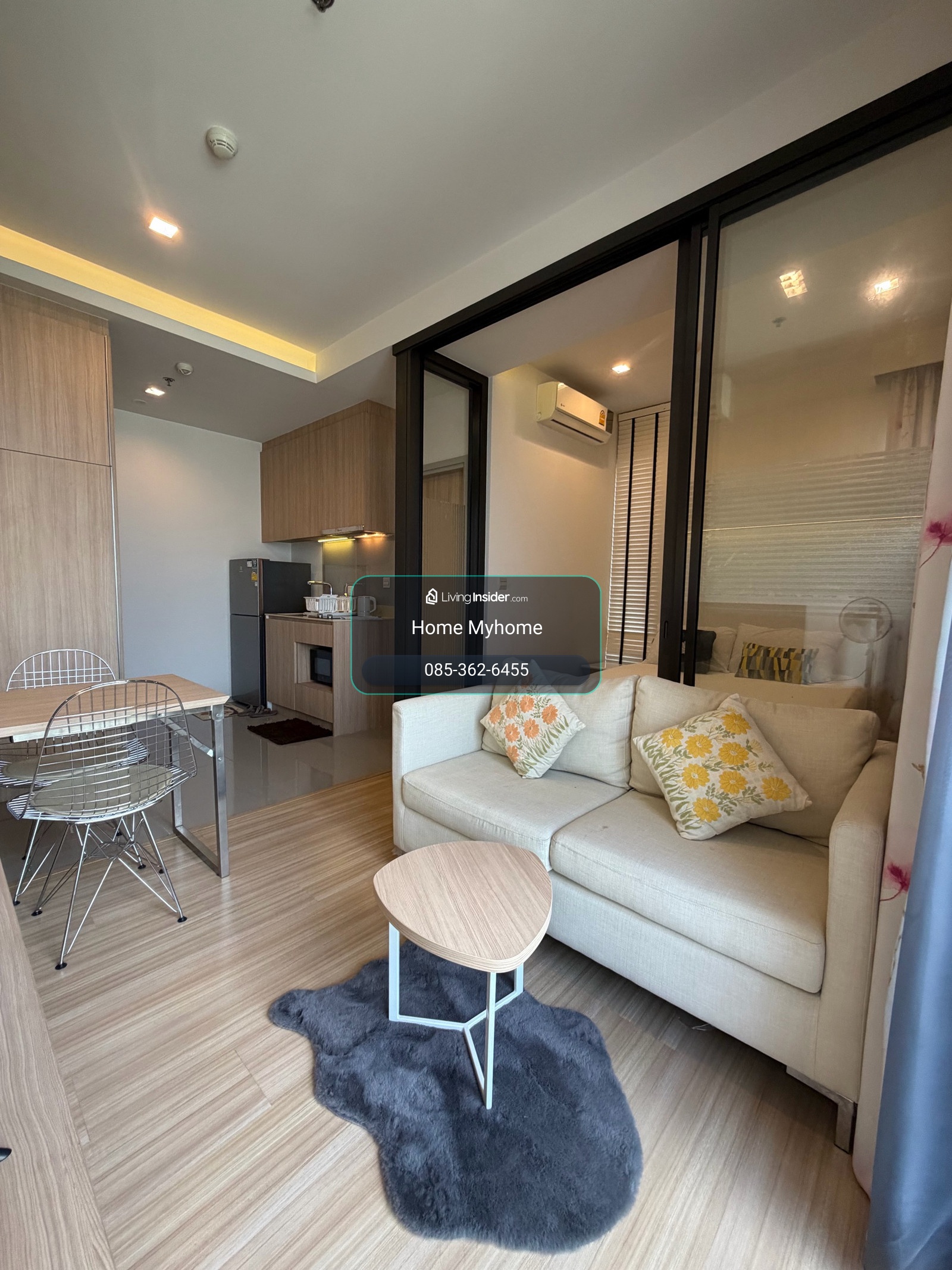 For rent, M Jatujak, no pet 1 bedroom, only 16,000 baht per month, Ready to move in Complete electrical appliances and furniture – รูปที่ 2