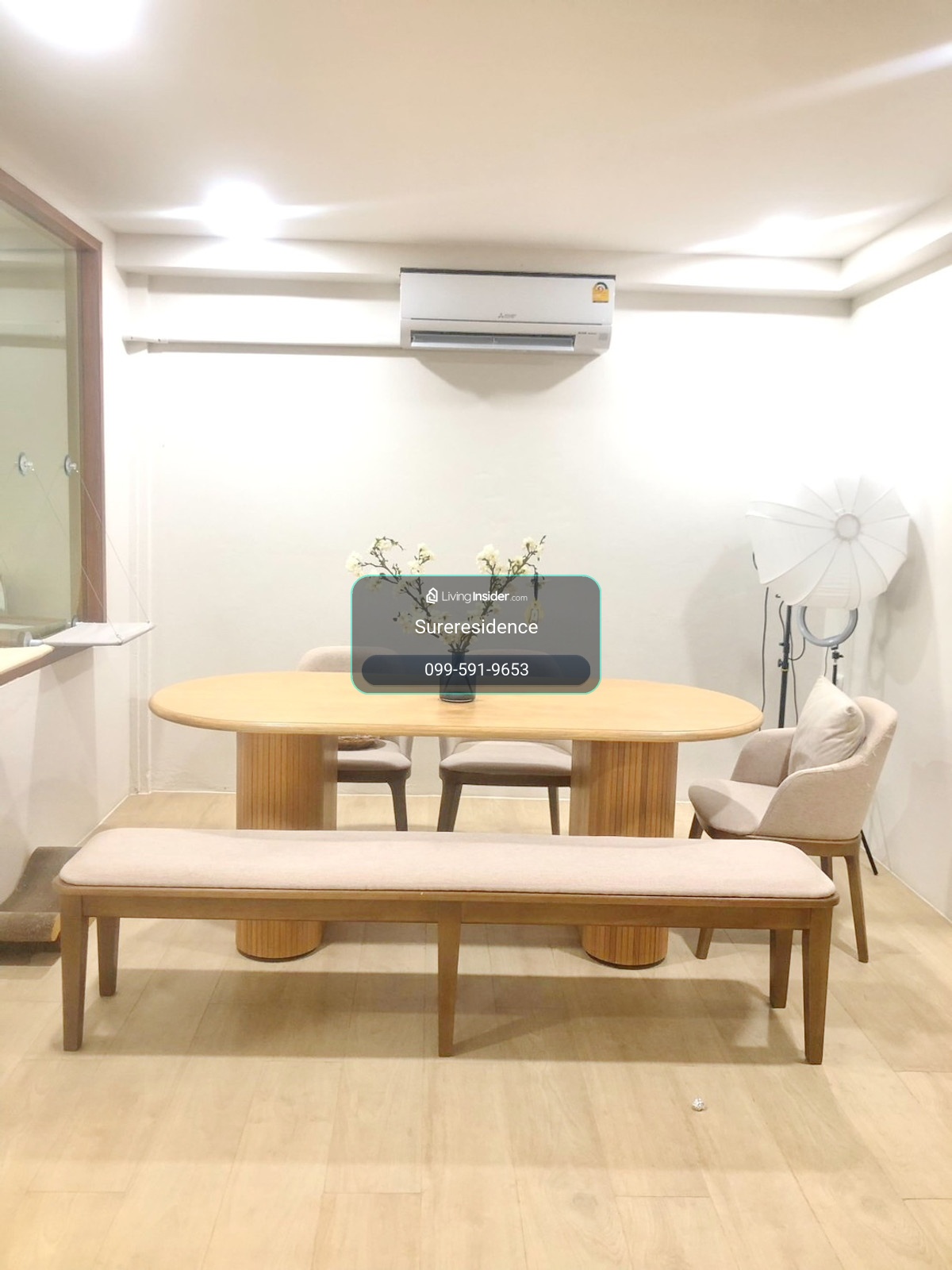 HK0536♛ให้เช่า ทาวน์เฮ้าส์ 3 ห้องนอน⚝รัชดา-ห้วยขวาง♜MRTห้วยขวาง∞099-5919653,065-9423251▚Line@743uyyqu – รูปที่ 3
