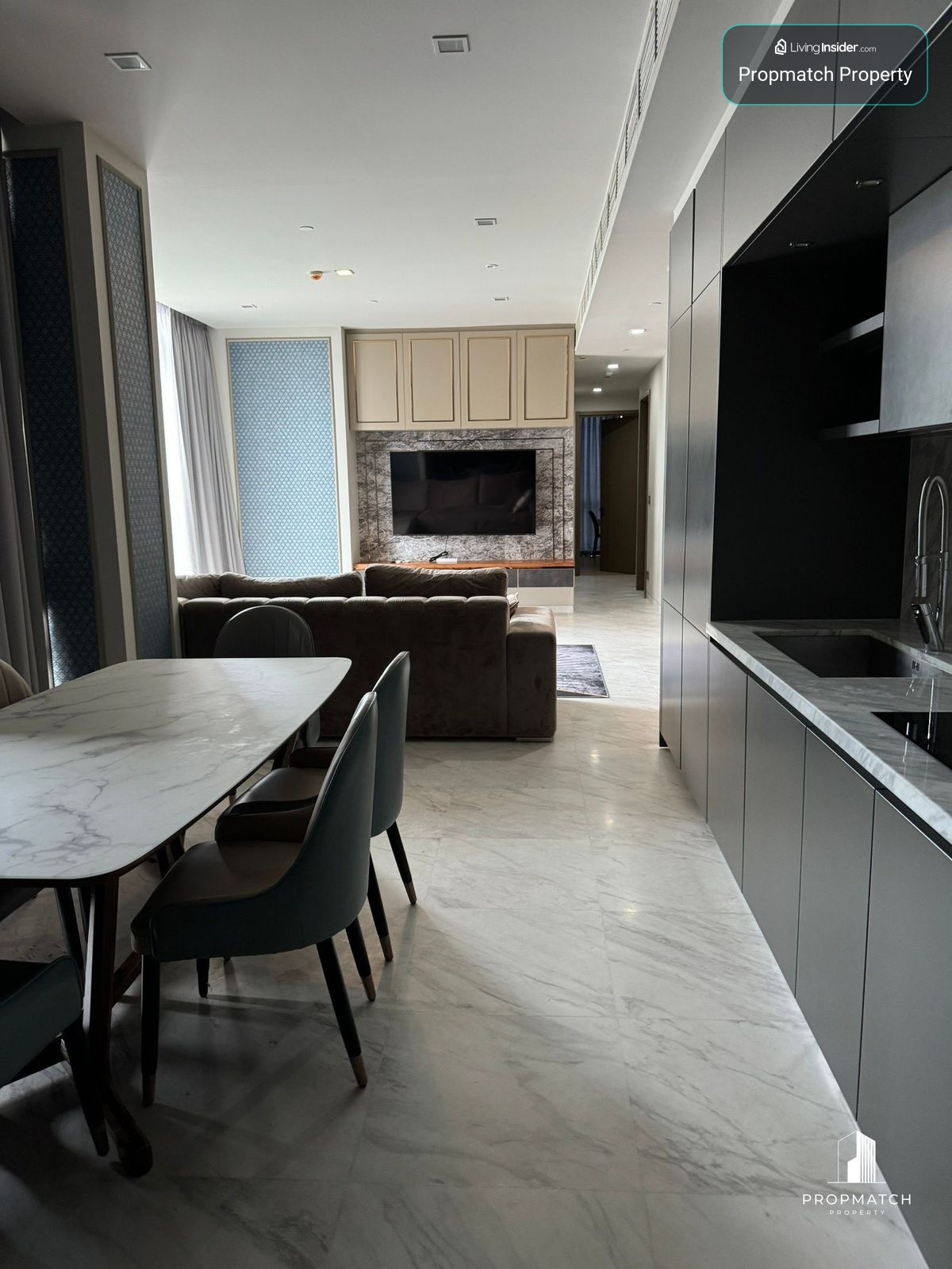 ✨Flash Deal ✨The Monument Thonglor ( 2Bed 3Bath 125SQM.) แต่งครบพร้อมอยู่ !! เพียง 130,000 บาทต่อเดือน Tel.0981315848 @propmatch – รูปที่ 4