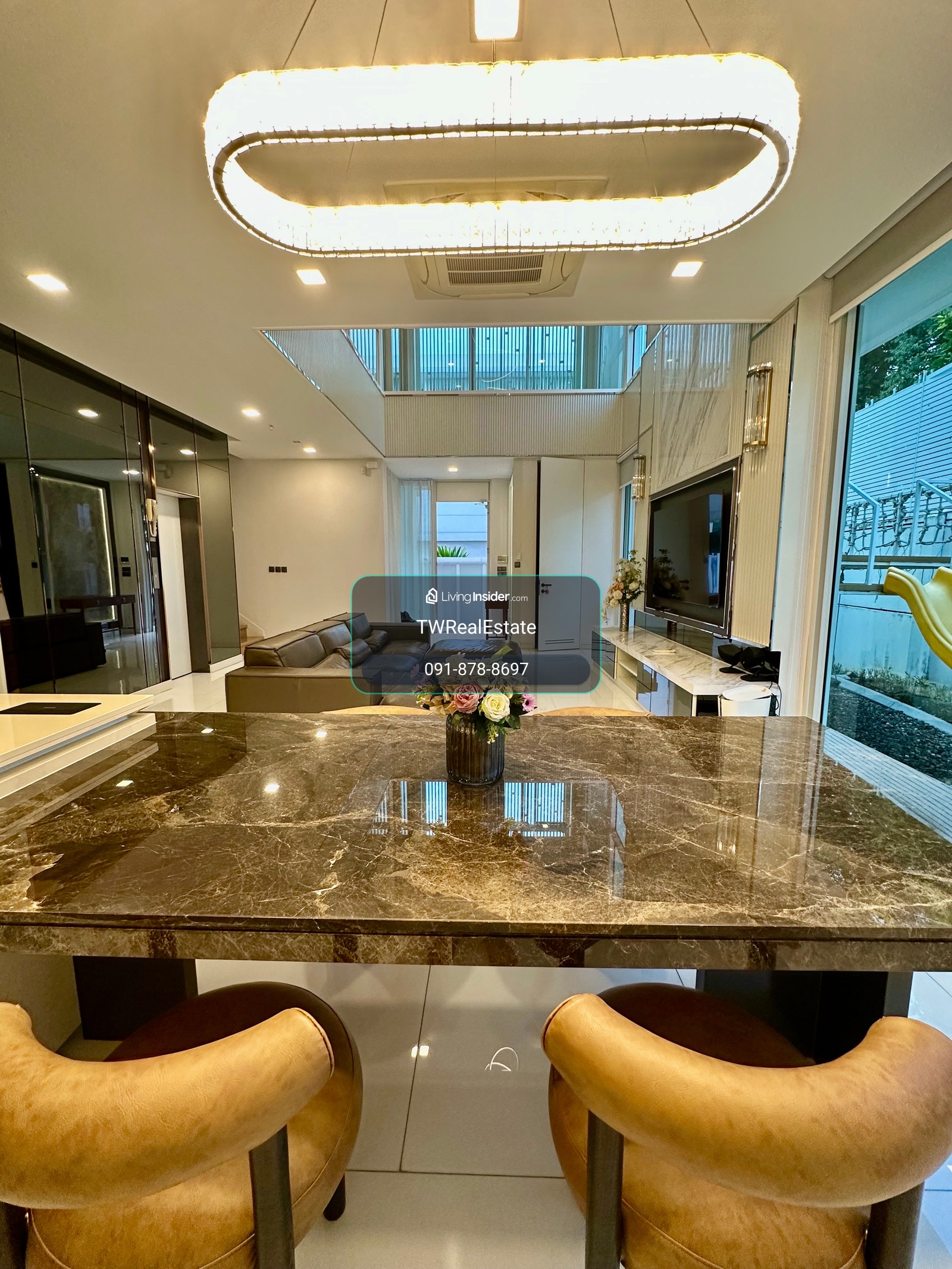 ✨ For Rent: Luxury Single House with Private Lift – VIVE Ekkamai-Ramintra (Fully Furnished) 💎 Ultra-Luxury Home | Designer Interiors | Private Lift | Jacuzzi Penthouse Suite | Prime Ekkamai-Ramintra Location – รูปที่ 4