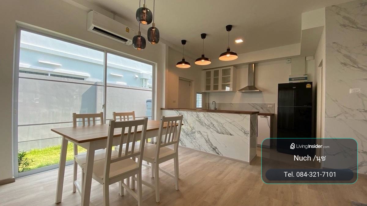 ให้เช่า ทาวน์โฮม 3 ห้องนอน 2 ห้องน้ำ ใกล้เมกะ บางนา – รูปที่ 2