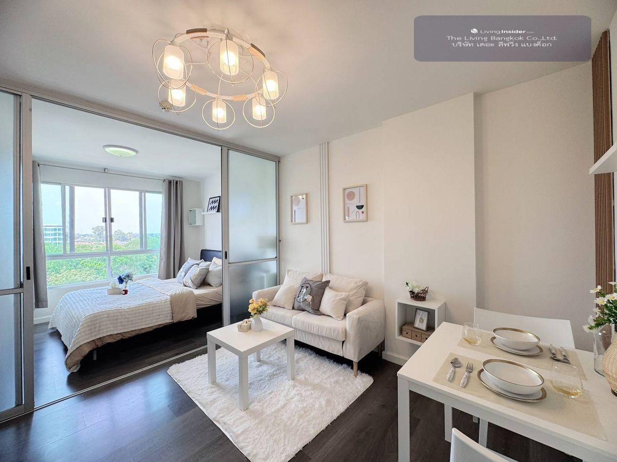 ให้เช่าคอนโด ดีคอนโด แคมปัส รีสอร์ท บางนา (SA-01)  Loading...