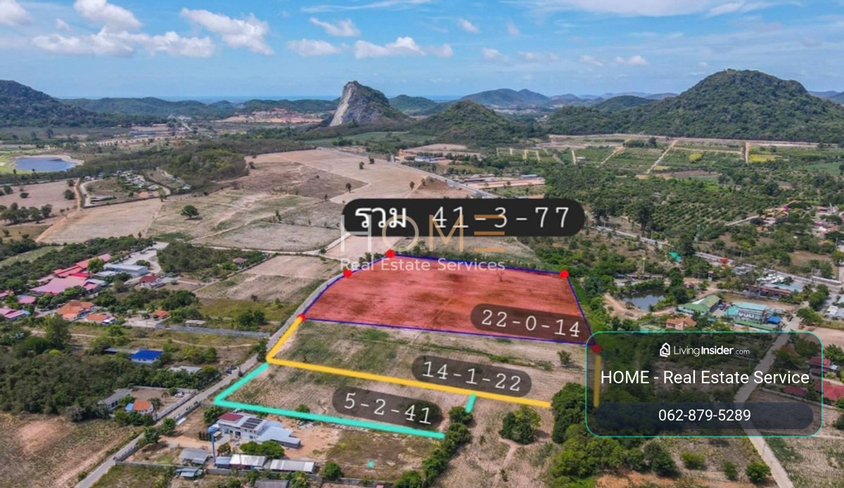 ที่ดิน 41 ไร่ ใกล้เขาชีจรรย์ พัทยา / ไร่ละ 3.9 ล้าน (ขาย), Land 41 rai near Khao Chee Chan Pattaya / 3.9M per Rai (FOR SALE) YEAN115 – รูปที่ 2