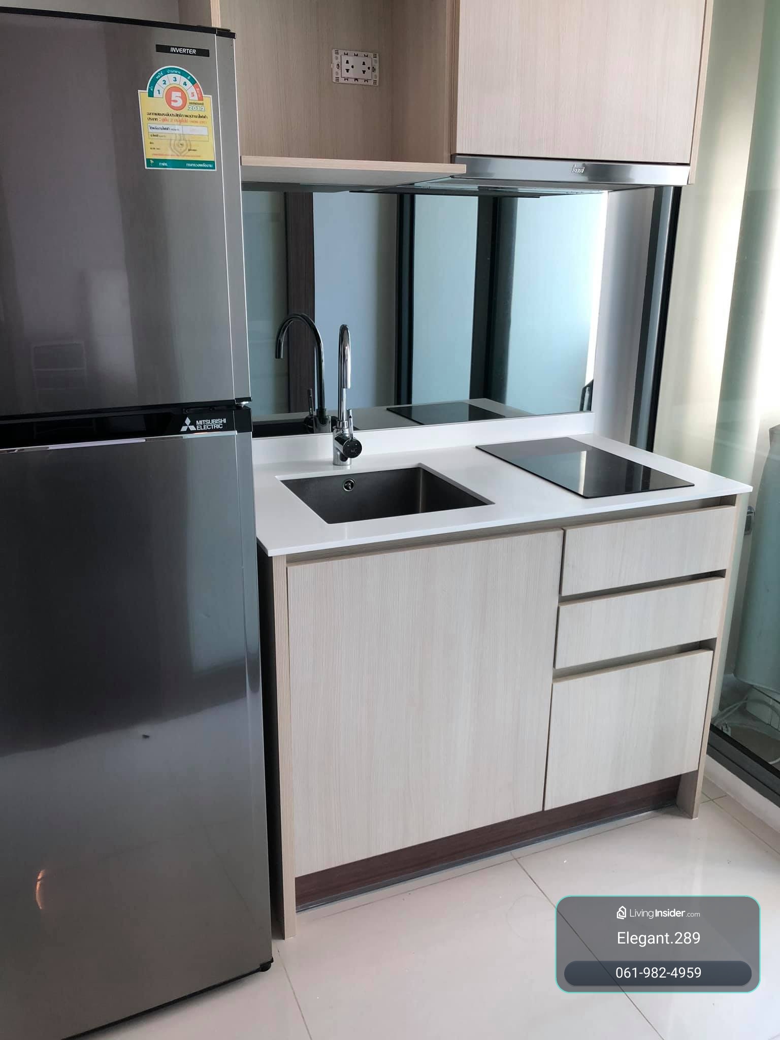 🔥 Urgent, the cheapest in the project, beautiful room, view, very good view Q asoke – รูปที่ 3