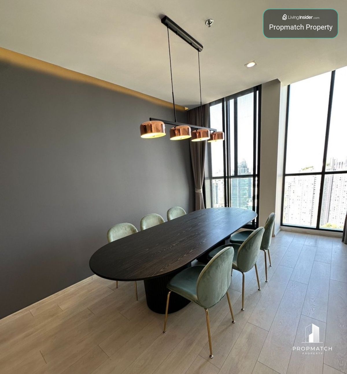 ✨Flash Deal ✨Noble Ploenchit ( 2Bed 2Bath 120SQM.) พร้อมอยู่ ! เพียง 44,000,000 บาท Tel.0981315848 @propmatch – รูปที่ 4